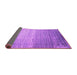 Sideview of Abstract Pink Contemporary Rug, con1294pnk