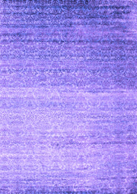 Abstract Purple Contemporary Rug, con1294pur