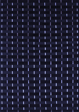 Abstract Blue Contemporary Rug, con1295blu