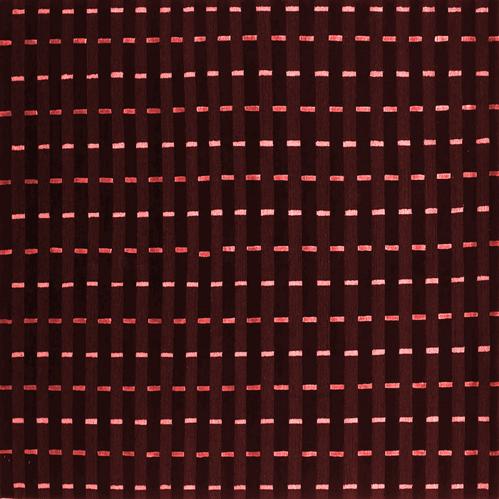 Machine Washable Abstract Red Contemporary Rug, wshcon1295red