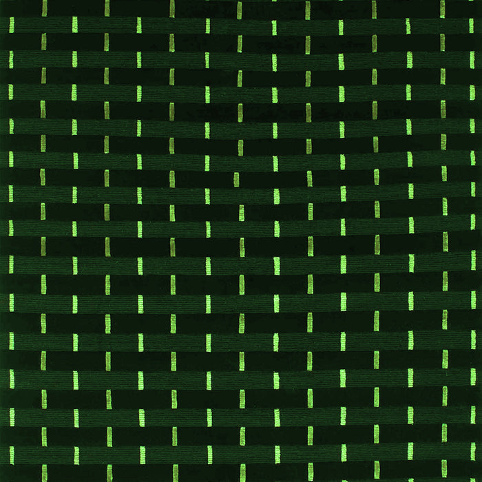 Serging Thickness of Machine Washable Abstract Green Contemporary Area Rugs, wshcon1295grn