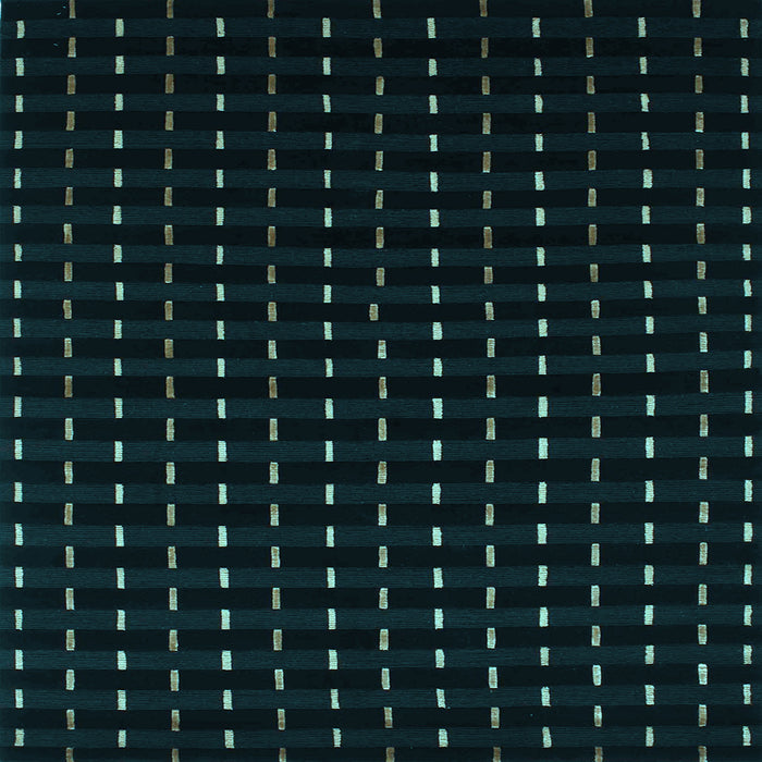 Square Abstract Light Blue Contemporary Rug, con1295lblu