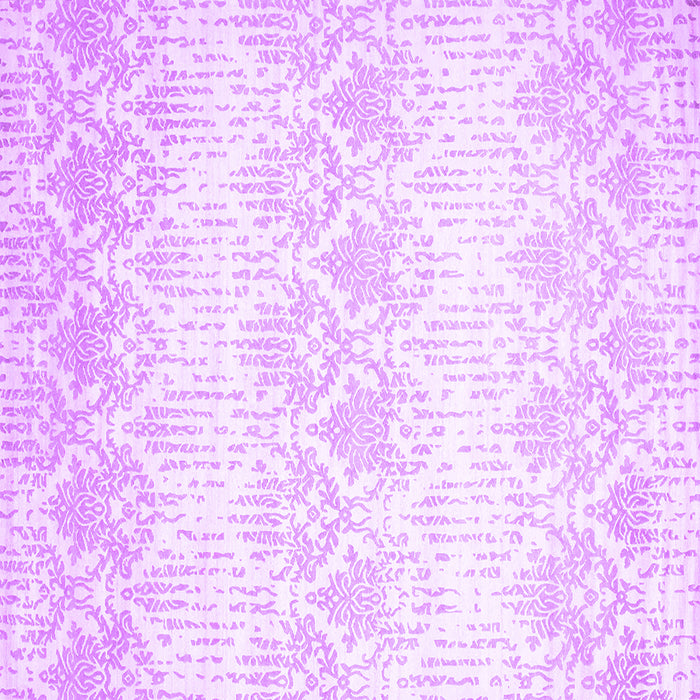 Square Machine Washable Abstract Purple Contemporary Area Rugs, wshcon1296pur