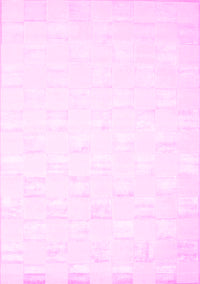 Solid Pink Modern Rug, con1297pnk