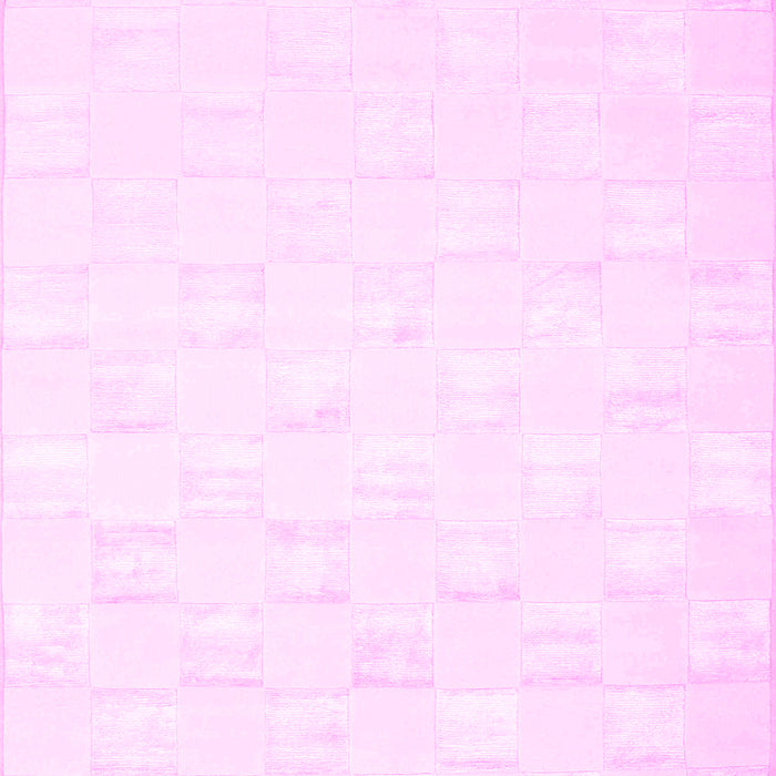 Machine Washable Solid Pink Modern Rug, wshcon1297pnk