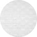 Square Solid Gray Modern Rug, con1297gry