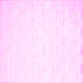 Square Solid Pink Modern Rug, con1297pnk