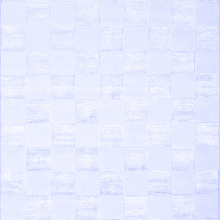 Machine Washable Solid Blue Modern Rug, wshcon1297blu