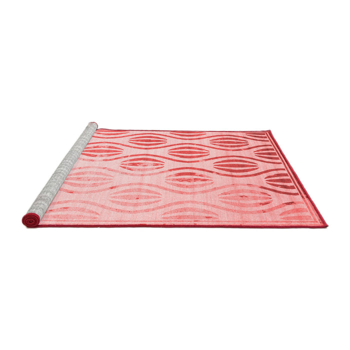 Modern Red Washable Rugs