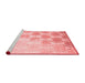 Modern Red Washable Rugs