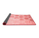 Solid Red Modern Area Rugs