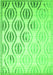 Solid Green Modern Rug, con1298grn