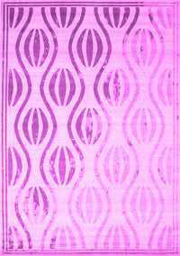 Solid Pink Modern Rug, con1298pnk