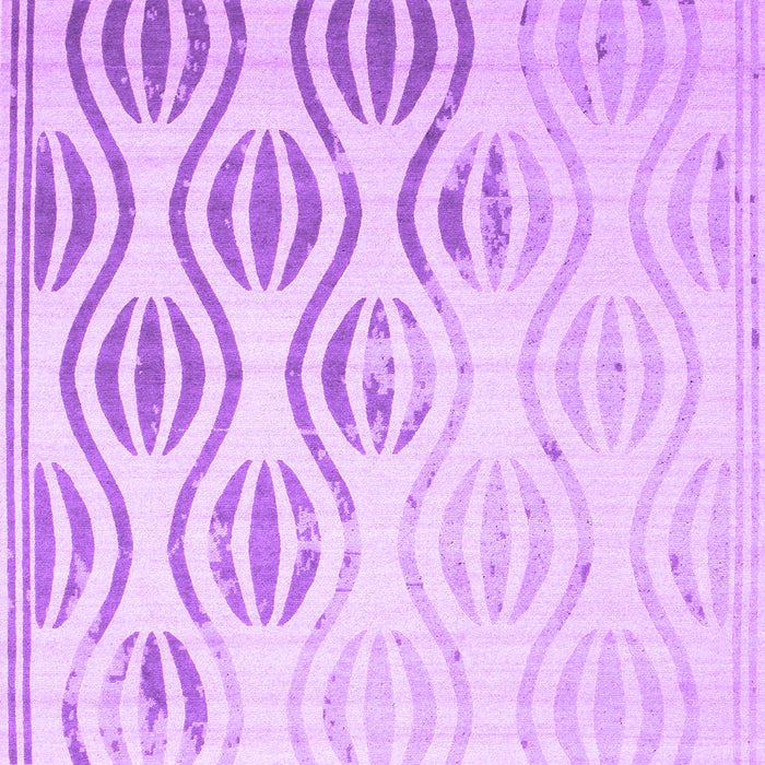 Machine Washable Solid Purple Modern Area Rugs, wshcon1298pur