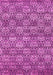 Machine Washable Abstract Pink Contemporary Rug, wshcon1299pnk