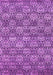 Machine Washable Abstract Purple Contemporary Area Rugs, wshcon1299pur