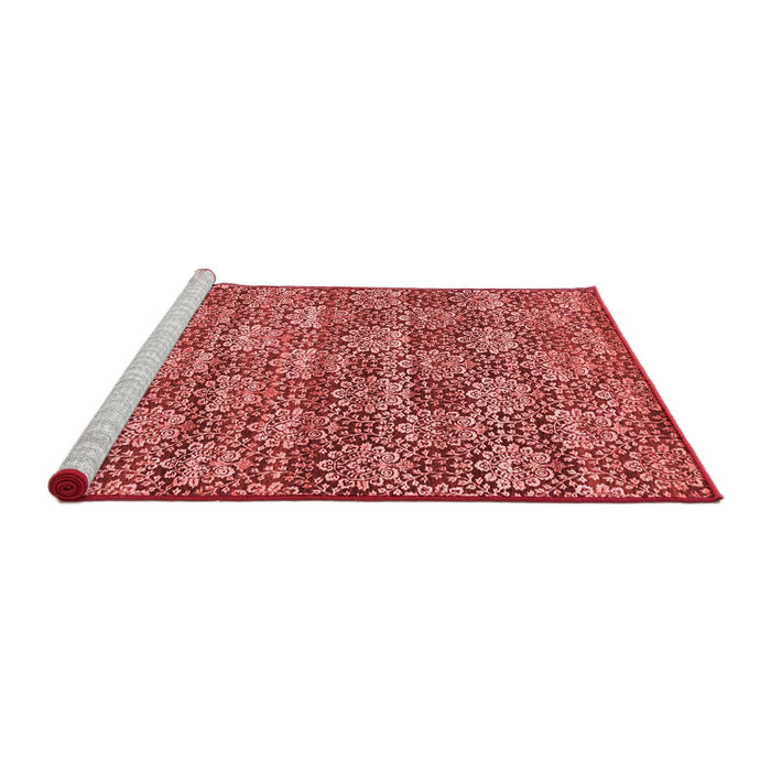 Contemporary Red Washable Rugs