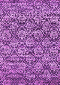 Abstract Purple Contemporary Rug, con1299pur