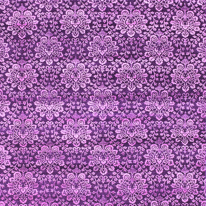 Abstract Purple Contemporary Rug, con1299pur