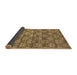 Sideview of Abstract Brown Contemporary Rug, con1299brn