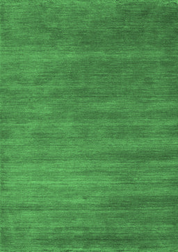 Abstract Emerald Green Contemporary Rug, con129emgrn
