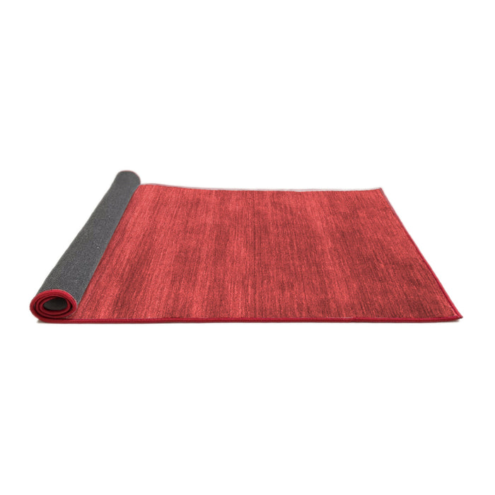 Abstract Red Contemporary Area Rugs
