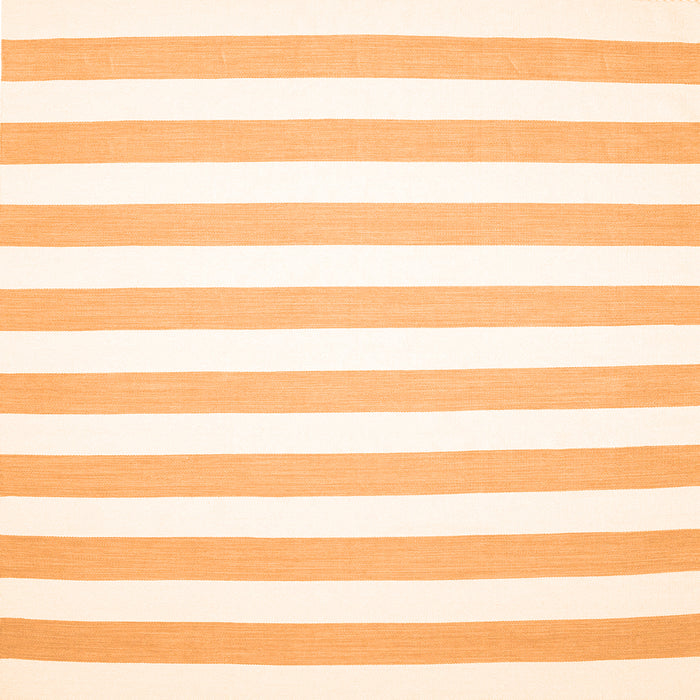 Round Machine Washable Solid Orange Modern Area Rugs, wshcon12org