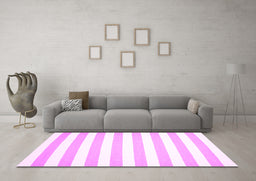 Machine Washable Solid Pink Modern Rug in a Living Room, wshcon12pnk