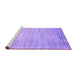 Sideview of Machine Washable Abstract Purple Contemporary Area Rugs, wshcon1300pur