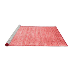 Contemporary Red Washable Rugs