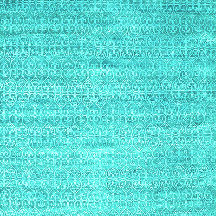 Abstract Turquoise Contemporary Rug, con1300turq