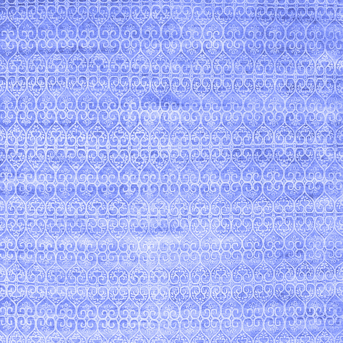 Abstract Blue Contemporary Rug, con1300blu