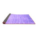 Sideview of Abstract Purple Contemporary Rug, con1300pur