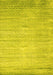 Machine Washable Abstract Yellow Contemporary Rug, wshcon1300yw