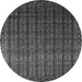 Machine Washable Abstract Gray Contemporary Rug, wshcon1301gry