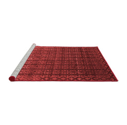 Contemporary Red Washable Rugs