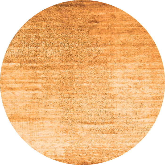 Machine Washable Abstract Orange Contemporary Area Rugs, wshcon1302org