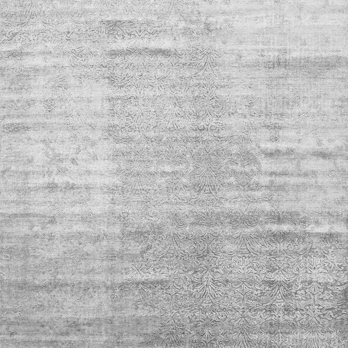 Abstract Gray Contemporary Rug, con1302gry