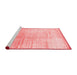 Contemporary Red Washable Rugs