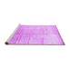 Sideview of Machine Washable Abstract Purple Contemporary Area Rugs, wshcon1302pur