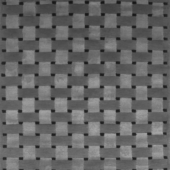 Serging Thickness of Machine Washable Abstract Gray Contemporary Rug, wshcon1303gry