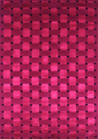 Abstract Pink Contemporary Rug, con1303pnk