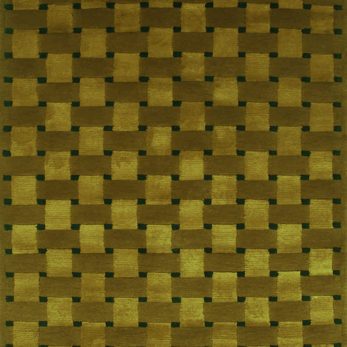 Abstract Green Contemporary Rug, con1303grn