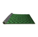 Sideview of Abstract Emerald Green Contemporary Rug, con1303emgrn