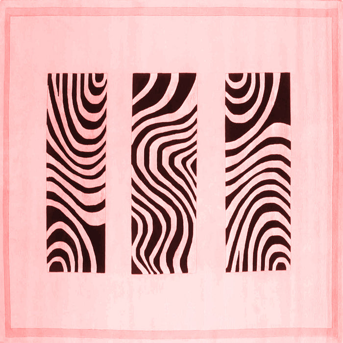 Solid Red Modern Rug, con1304red