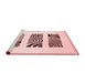 Modern Red Washable Rugs