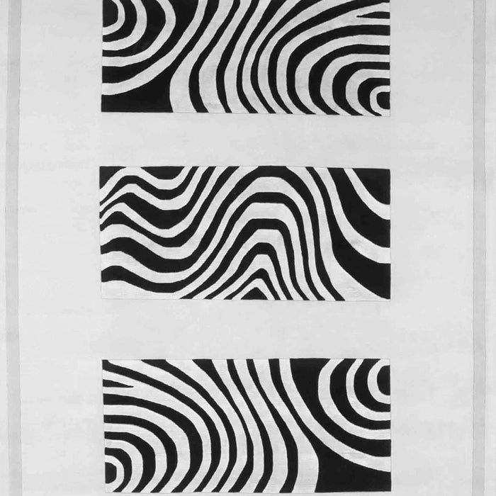 Solid Gray Modern Rug, con1304gry