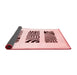 Solid Red Modern Area Rugs