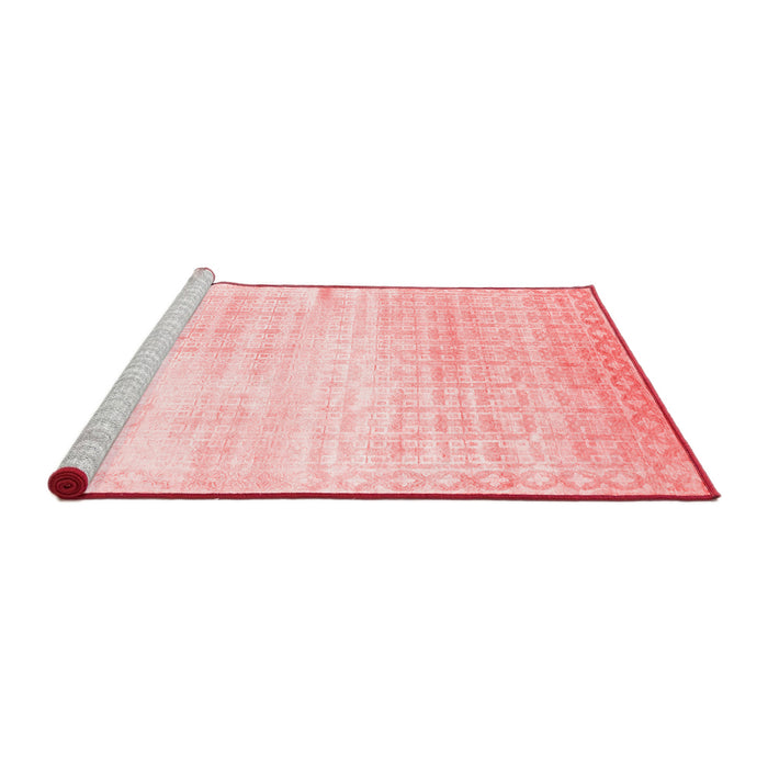 Contemporary Red Washable Rugs