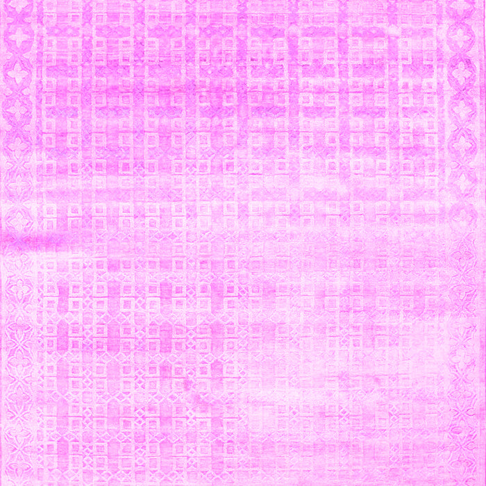 Abstract Pink Contemporary Rug, con1305pnk